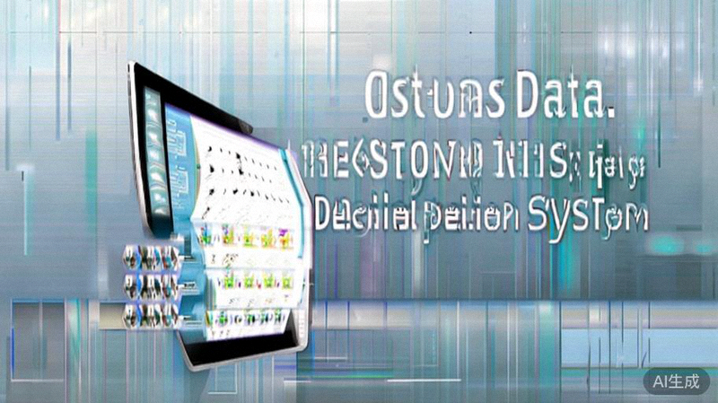 数字化清关流程提速文章配图 - 电脑屏幕上显示海关数据预申报系统界面