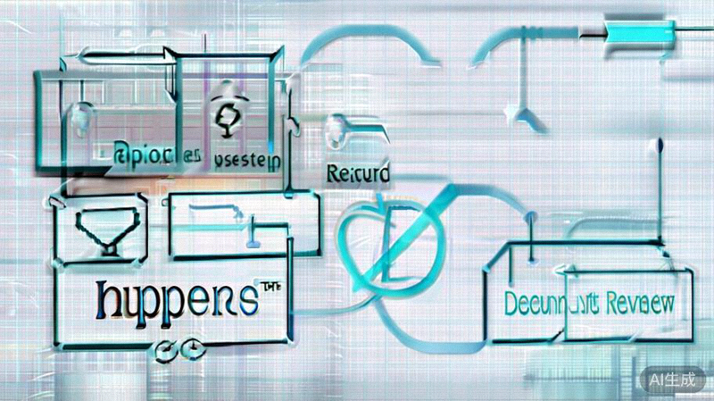 进口增值税退税与税款回收文章配图 - 退税支票与文件审批流程图