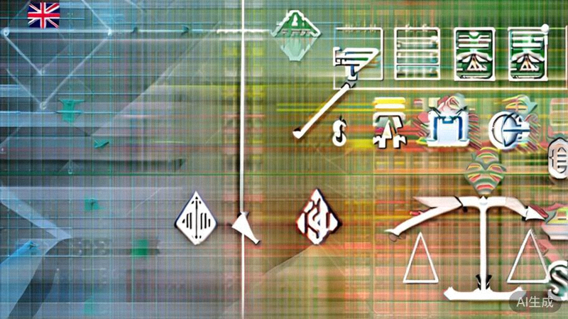 跨境电商转移定价策略文章配图 - 关联公司间资金流动图表与天平