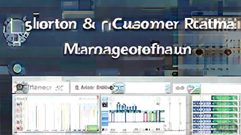 库存与客户关系管理软件仪表盘 - 展示库存水平、订单状态与客户满意度指标