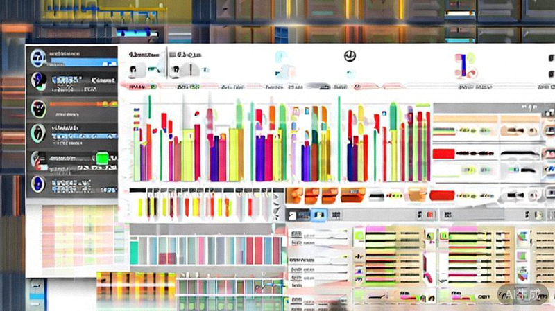 智能海外仓管理系统界面 - 显示实时库存、入库上架、拣货打包与出库流程